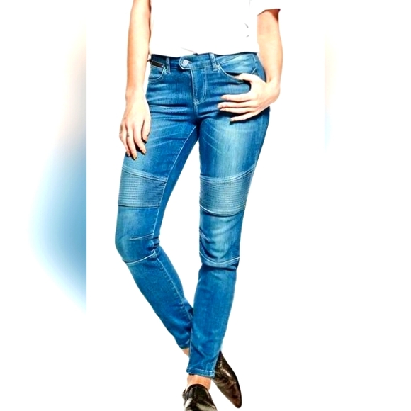 Guess Veronica biker Moto jeans - Picture 1 of 12
